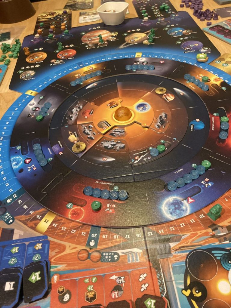 SETIセットアップ完了時点の配置